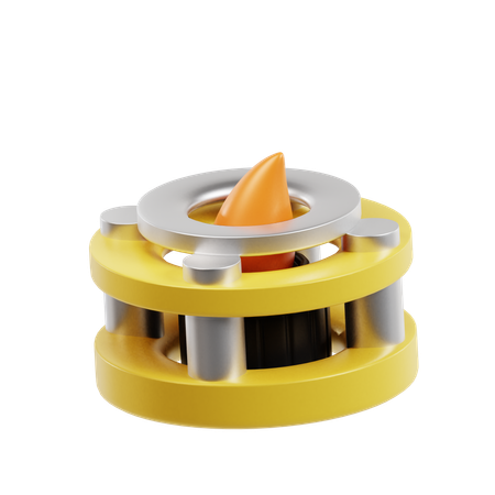 Bunsen Burner  3D Icon