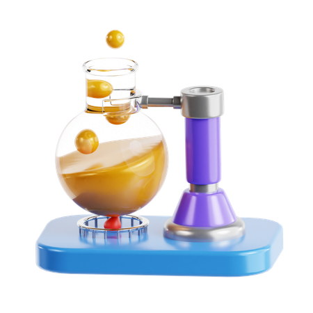 Bunsen Burner  3D Icon