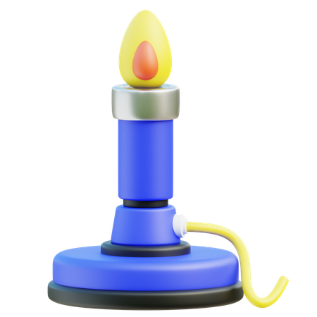 Bunsen Burner  3D Icon