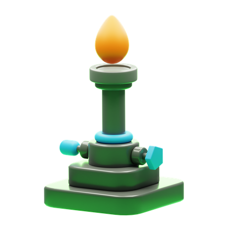 BUNSEN BURNER  3D Icon