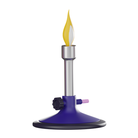 Bunsen Burner  3D Icon