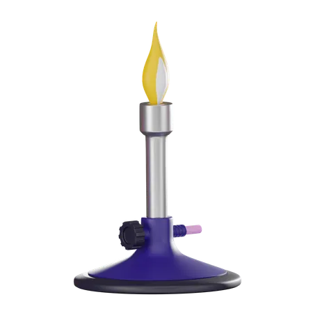 Bunsen Burner  3D Icon