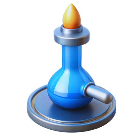 Bunsen Burner  3D Icon