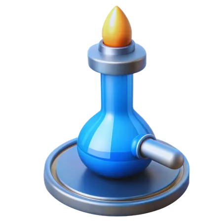 Bunsen Burner  3D Icon