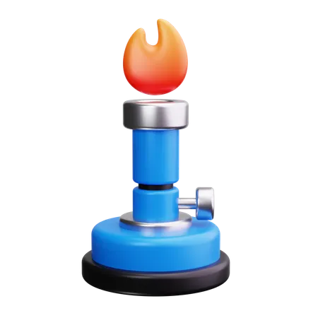 Bunsen Burner  3D Icon