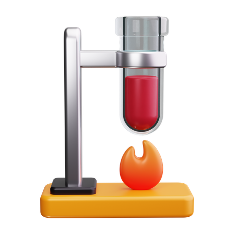 Bunsen Burner  3D Icon