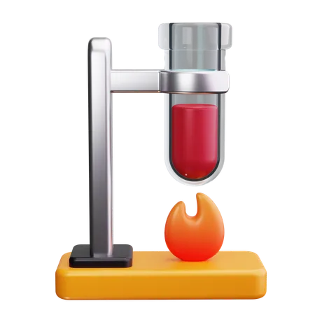 Bunsen Burner  3D Icon