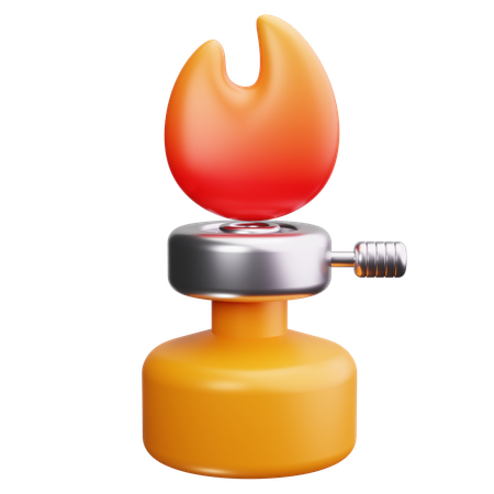 Bunsen Burner  3D Icon