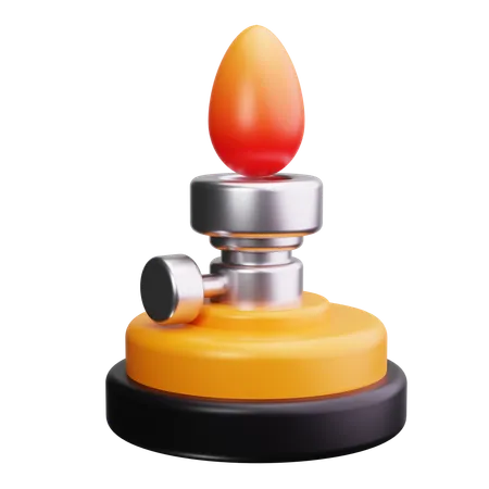 Bunsen Burner  3D Icon