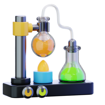 Bunsen Burner  3D Icon