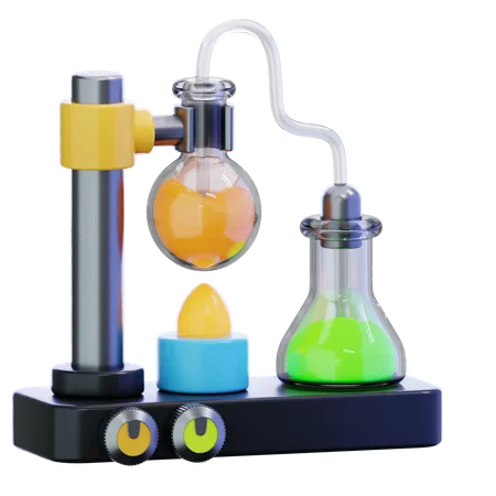 Bunsen Burner  3D Icon