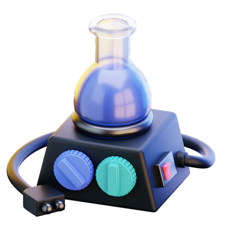 Bunsen Burner  3D Icon