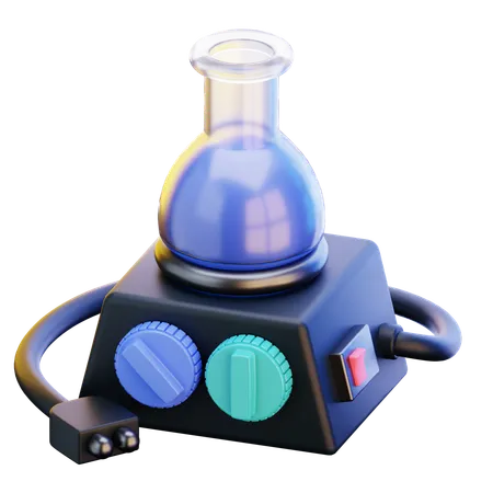 Bunsen Burner  3D Icon