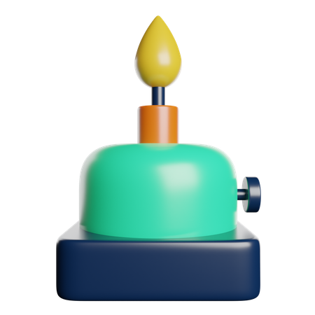 Bunsenbrenner  3D Icon