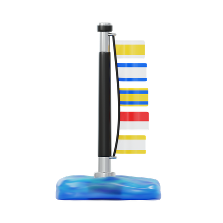 Buntes Rechenabakus-Spielzeug  3D Icon