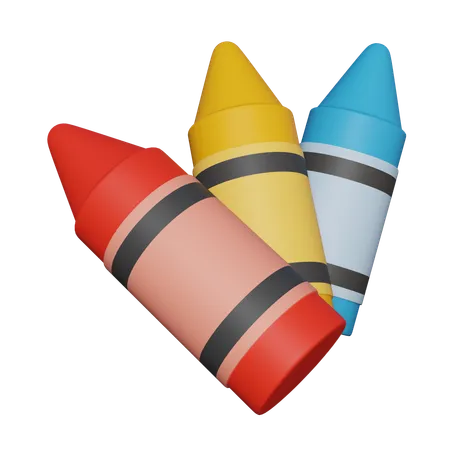 Buntstifte  3D Icon