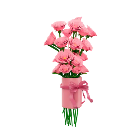 Buquê de flores  3D Icon