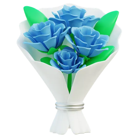 Buquê de rosas  3D Icon