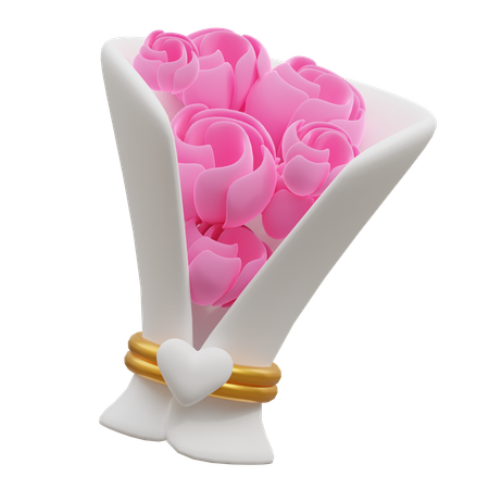 Buquês de flores  3D Icon