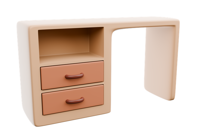 Bureau  3D Icon