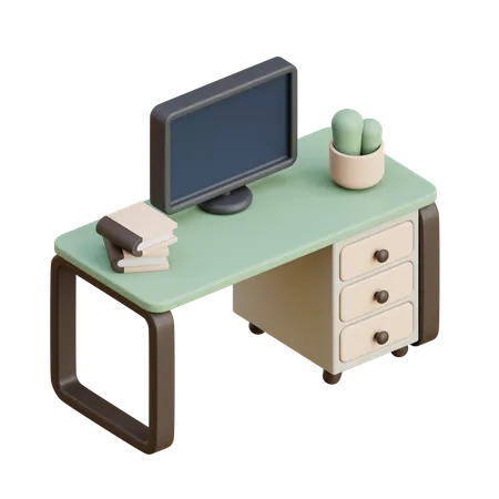 Bureau  3D Icon