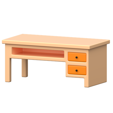 Bureau  3D Icon