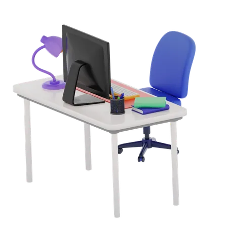 Bureau  3D Icon