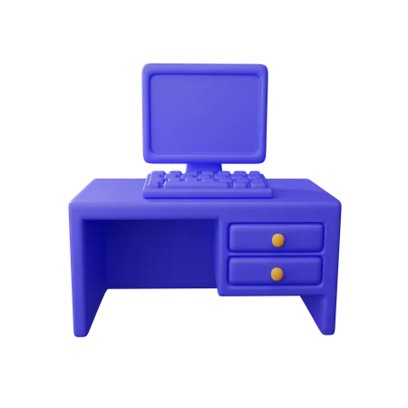 Bureau  3D Icon