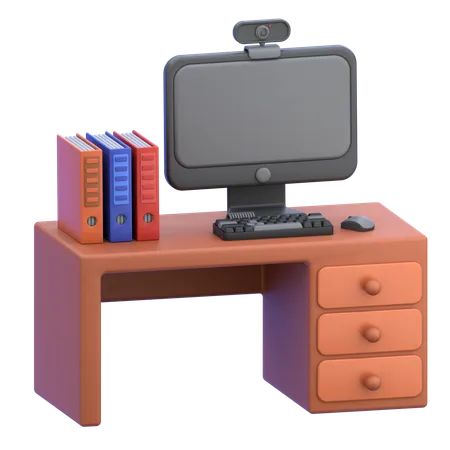 Bureau  3D Icon