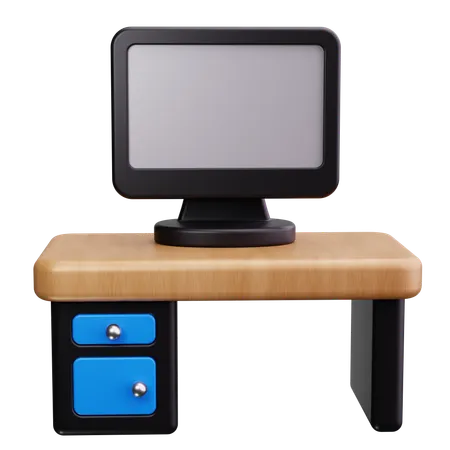 Bureau  3D Icon