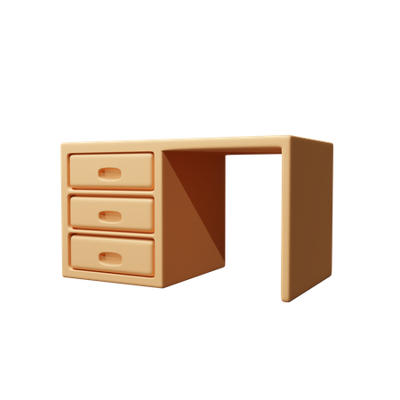 Bureau  3D Icon