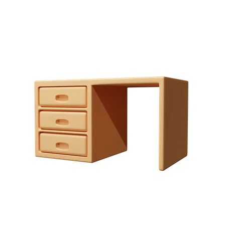 Bureau  3D Icon