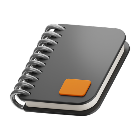 Cahier de bureau  3D Icon