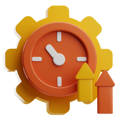 Bureau de haute performance  3D Icon