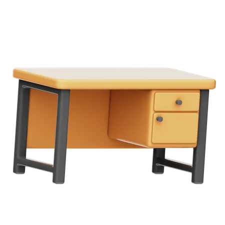 Bureau de travail  3D Icon