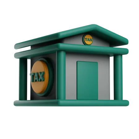 Bureau des impôts  3D Icon