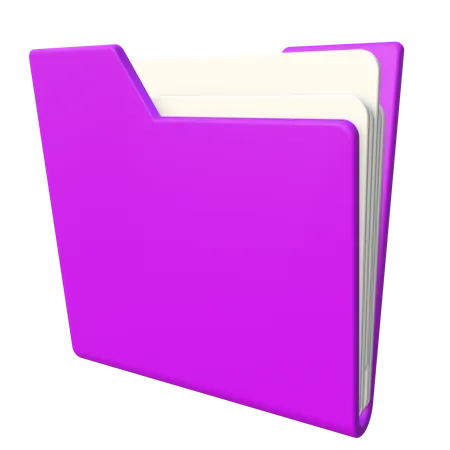 Document de bureau  3D Icon