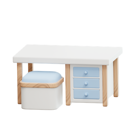 Bureau  3D Icon