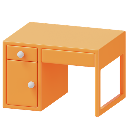 Table de bureau  3D Icon