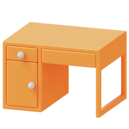 Table de bureau  3D Icon