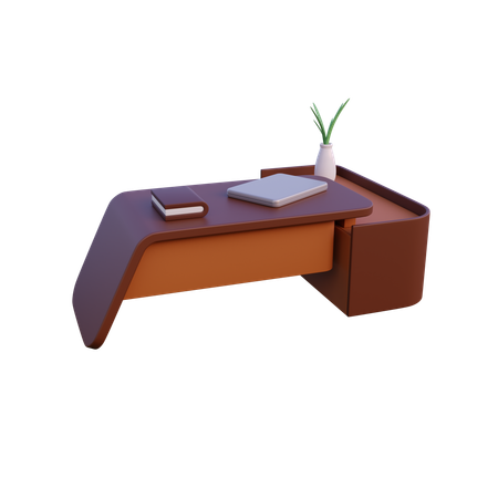 Table de bureau  3D Icon