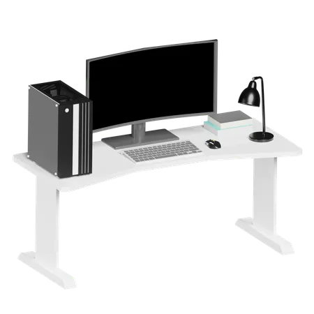 Bureau  3D Icon