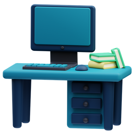 Bureau  3D Icon