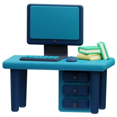 Bureau  3D Icon