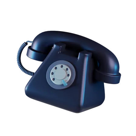 Téléphone de bureau  3D Icon