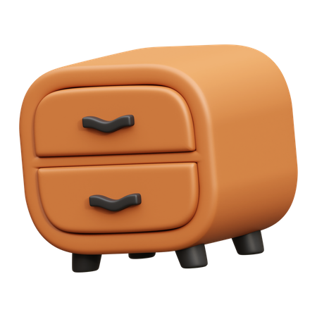 Tiroir de bureau  3D Icon