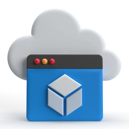 Bureau virtuel  3D Icon