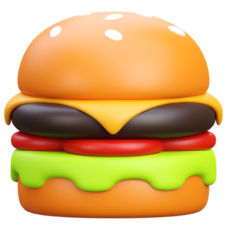 Burger  3D Icon