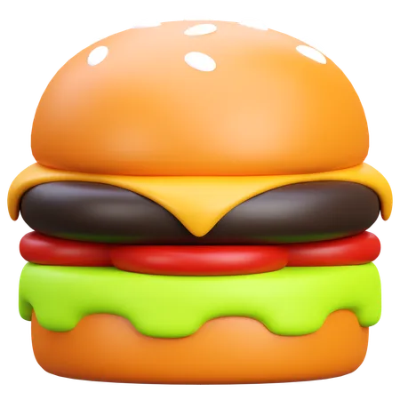 Burger  3D Icon