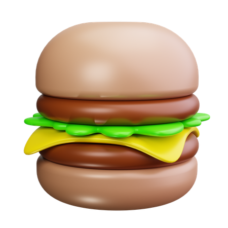 Burger  3D Icon